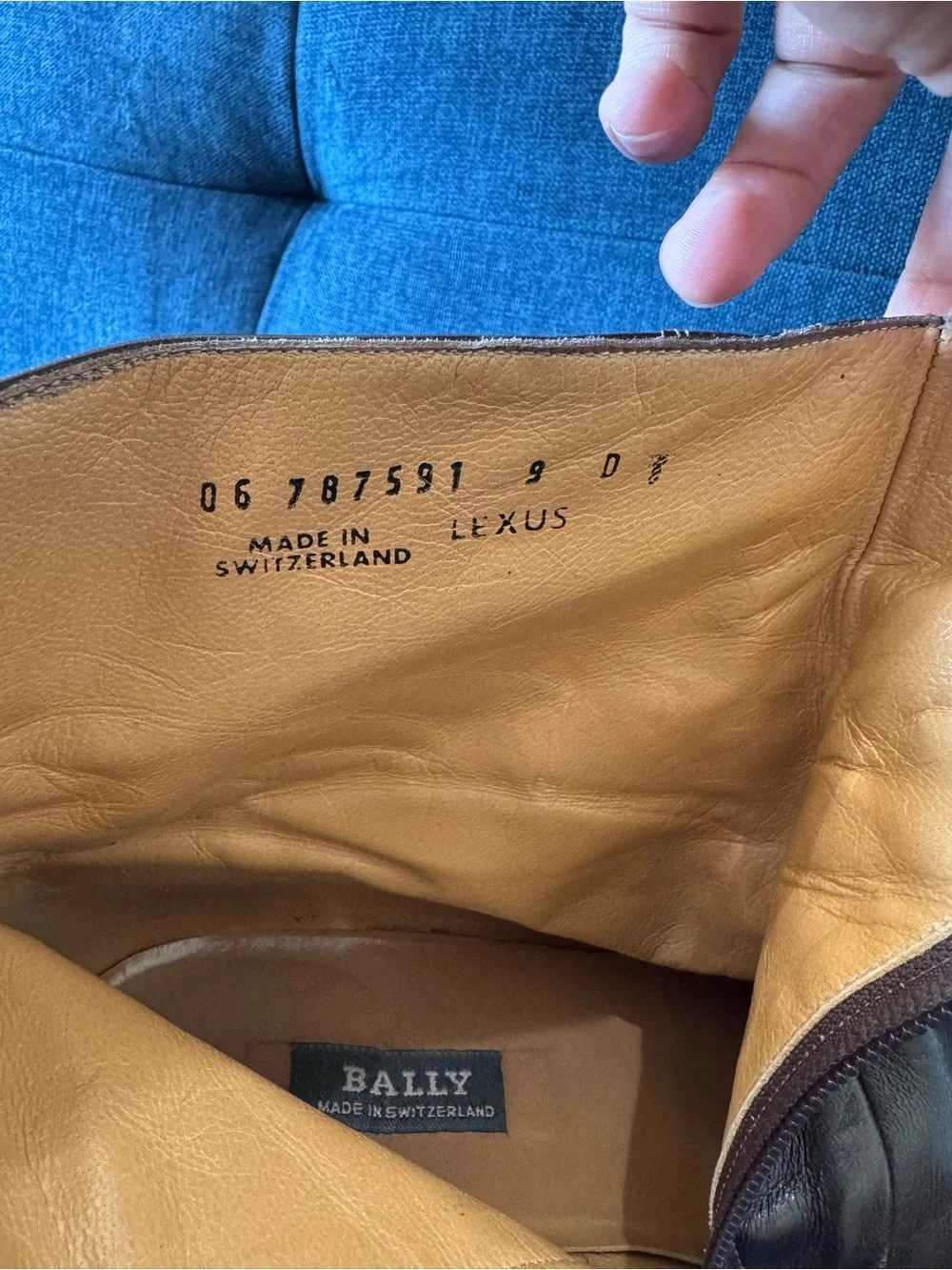 Vintage Bally Leather Ankle Zipper Boots - Brown